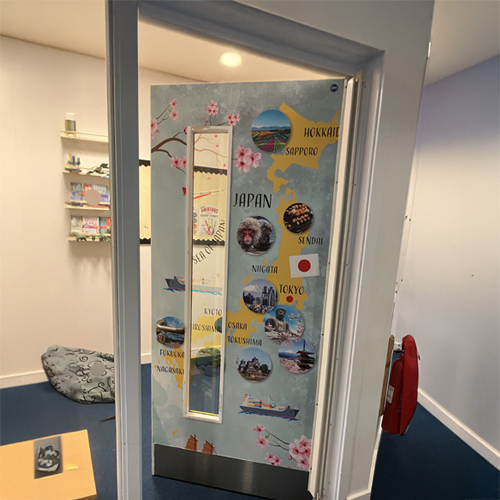 Signwork School Door Graphics